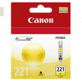 ~Brand New Original CANON CLI221Y INK / INKJET Cartridge Yellow