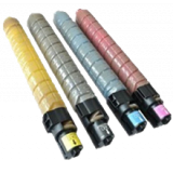 RICOH C2500 / C3000 Laser Toner Cartridge Set Black Cyan Yellow Magenta