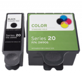 DELL DW905 / DW906 INK / INKJET Cartridge Combo Pack Black Tri-Color
