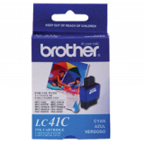 ~Brand New Original BROTHER LC41C INK / INKJET Cartridge Cyan