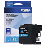 ~Brand New Original BROTHER LC103C INK / INKJET Cartridge Cyan High Yield